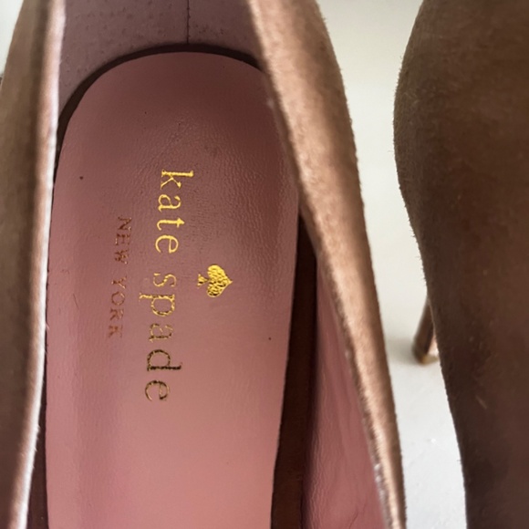 Kate Spade Suede Pointed Toe Heels 7 1/2 - Picture 5 of 8